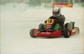 Retour dans le passé - Karting sur Glace, Granby 2000