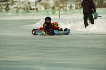 Retour dans le passé - Karting sur Glace, Granby 2000