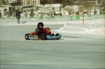 Retour dans le passé - Karting sur Glace, Granby 2000