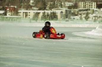 Retour dans le passé - Karting sur Glace, Granby 2000