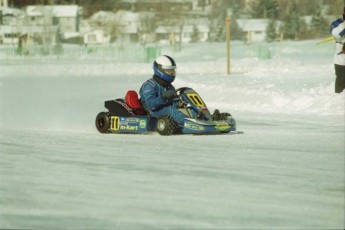 Retour dans le passé - Karting sur Glace, Granby 2000