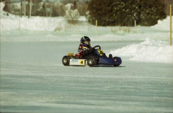 Retour dans le passé - Karting sur Glace, Granby 2000