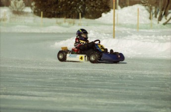 Retour dans le passé - Karting sur Glace, Granby 2000