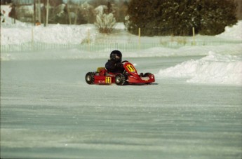 Retour dans le passé - Karting sur Glace, Granby 2000