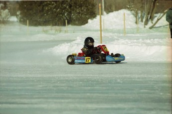 Retour dans le passé - Karting sur Glace, Granby 2000