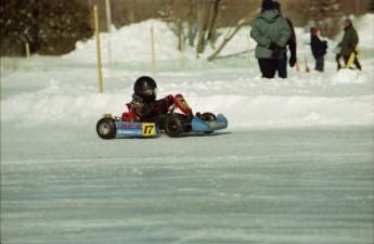 Retour dans le passé - Karting sur Glace, Granby 2000