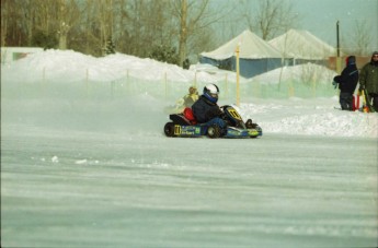 Retour dans le passé - Karting sur Glace, Granby 2000