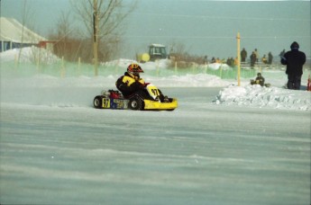 Retour dans le passé - Karting sur Glace, Granby 2000