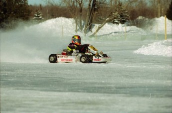 Retour dans le passé - Karting sur Glace, Granby 2000