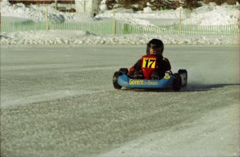 Retour dans le passé - Karting sur Glace, Granby 2000