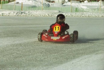 Retour dans le passé - Karting sur Glace, Granby 2000