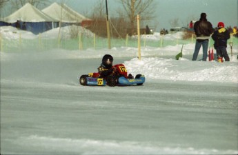 Retour dans le passé - Karting sur Glace, Granby 2000