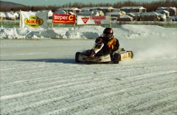 Retour dans le passé - Karting sur Glace, Granby 2000