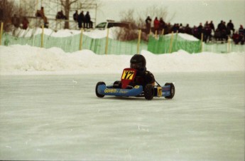 Retour dans le passé - Karting sur Glace, Granby 2000