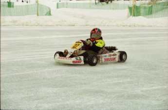 Retour dans le passé - Karting sur Glace, Granby 2000