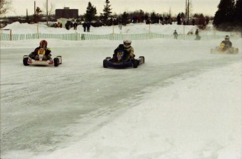 Retour dans le passé - Karting sur Glace, Granby 2000