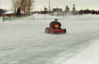 Retour dans le passé - Karting sur Glace, Granby 2000