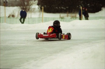 Retour dans le passé - Karting sur Glace, Granby 2000