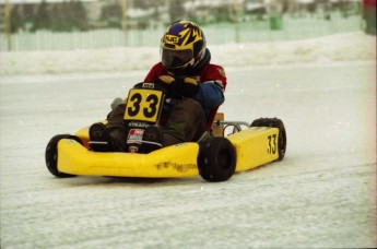 Retour dans le passé - Karting sur Glace, Granby 2000