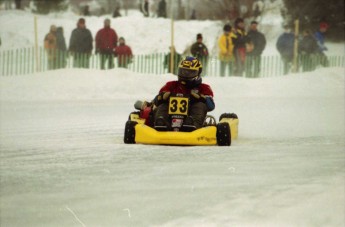 Retour dans le passé - Karting sur Glace, Granby 2000