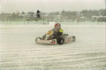 Retour dans le passé - Karting sur Glace, Granby 2000