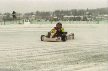 Retour dans le passé - Karting sur Glace, Granby 2000