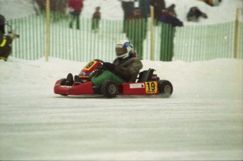 Retour dans le passé - Karting sur Glace, Granby 2000