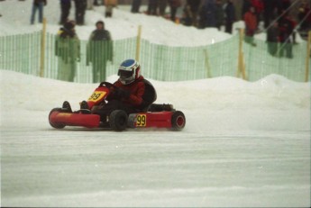 Retour dans le passé - Karting sur Glace, Granby 2000