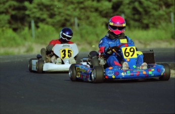 Retour dans le passé - Karting à Grand-Mère 1993