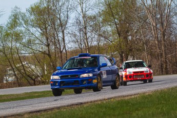 Lapping (en mode rallye) à Sanair - Avril