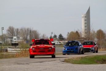 Lapping (en mode rallye) à Sanair - Avril