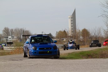 Lapping (en mode rallye) à Sanair - Avril