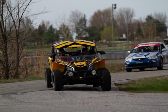 Lapping (en mode rallye) à Sanair - Avril