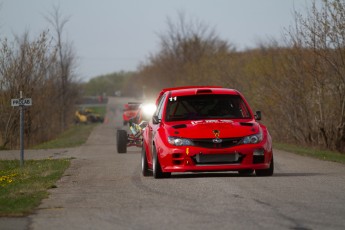 Lapping (en mode rallye) à Sanair - Avril