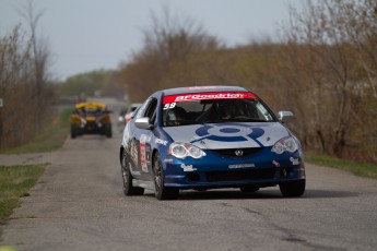 Lapping (en mode rallye) à Sanair - Avril