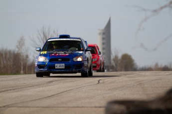 Lapping (en mode rallye) à Sanair - Avril