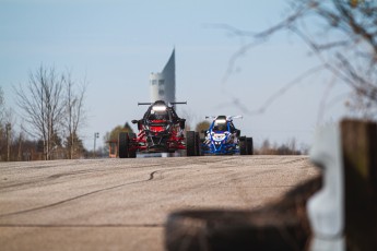 Lapping (en mode rallye) à Sanair - Avril