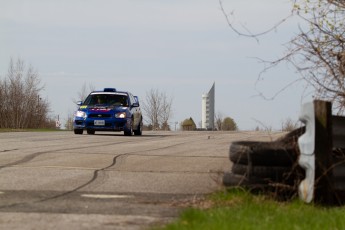 Lapping (en mode rallye) à Sanair - Avril