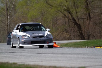 Lapping (en mode rallye) à Sanair - Avril