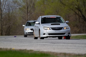 Lapping (en mode rallye) à Sanair - Avril