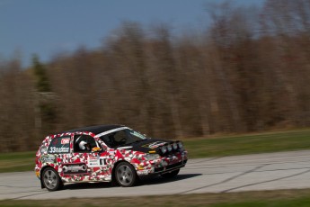 Lapping (en mode rallye) à Sanair - Avril