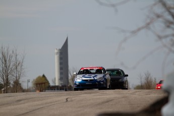 Lapping (en mode rallye) à Sanair - Avril