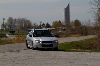 Lapping (en mode rallye) à Sanair - Avril