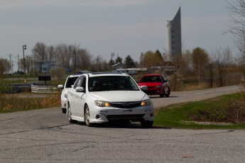 Lapping (en mode rallye) à Sanair - Avril