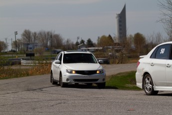 Lapping (en mode rallye) à Sanair - Avril