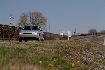 Lapping (en mode rallye) à Sanair - Avril