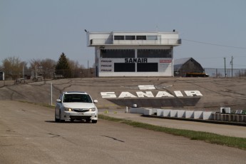 Lapping (en mode rallye) à Sanair - Avril