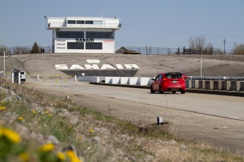 Lapping (en mode rallye) à Sanair - Avril