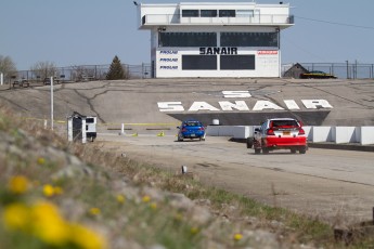 Lapping (en mode rallye) à Sanair - Avril