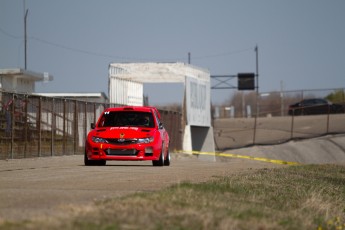 Lapping (en mode rallye) à Sanair - Avril